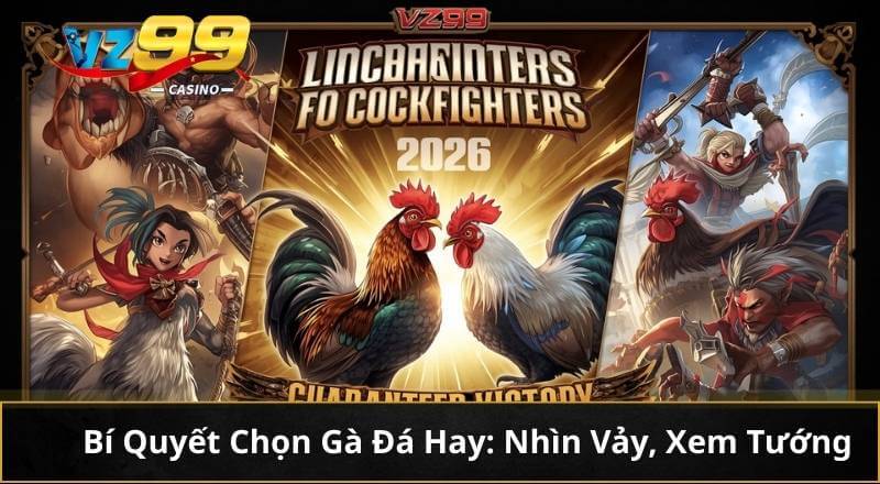 Bí Quyết Đá Gà VZ99: Bách Chiến Bách Thắng Cho Kê Thủ 2026 4 Bí Quyết Chọn Gà Đá Hay: Nhìn Vảy, Xem Tướng